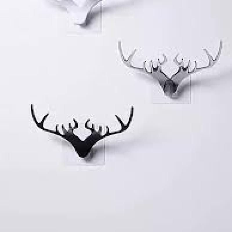 Antler Wall Mount Hanger 3pcs set