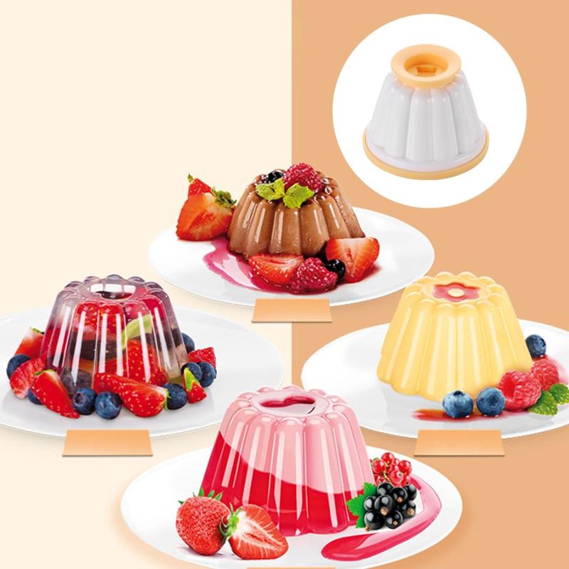 4PCS Chocolate Jelly Molds With Lid