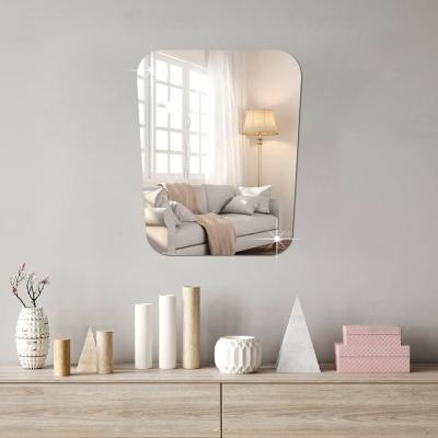 Glass Mirror Tiles Mirror Stickers for Home Wall Decor
