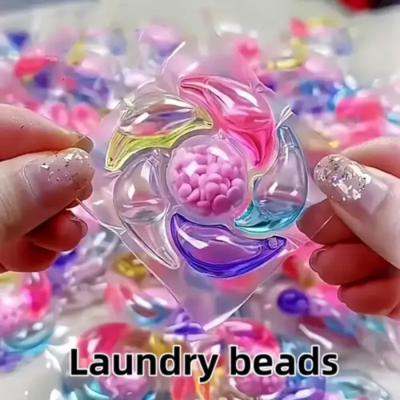 Laundry Beads 30PCS Capsules Liquid detergent Pods