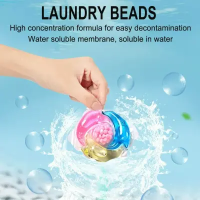Laundry Beads 30PCS Capsules Liquid detergent Pods