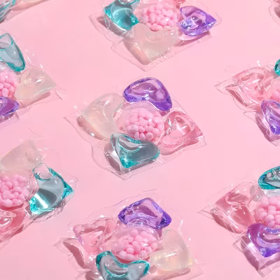 Laundry Beads 30PCS Capsules Liquid detergent Pods