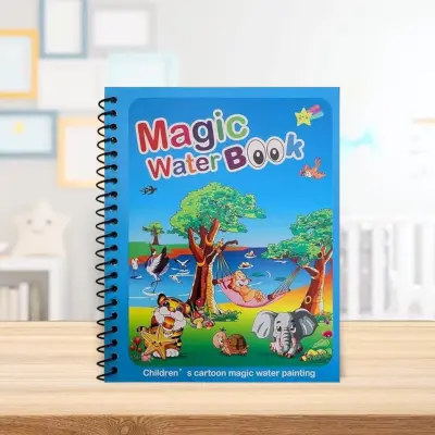 Magic Water Drawing Coloring Book