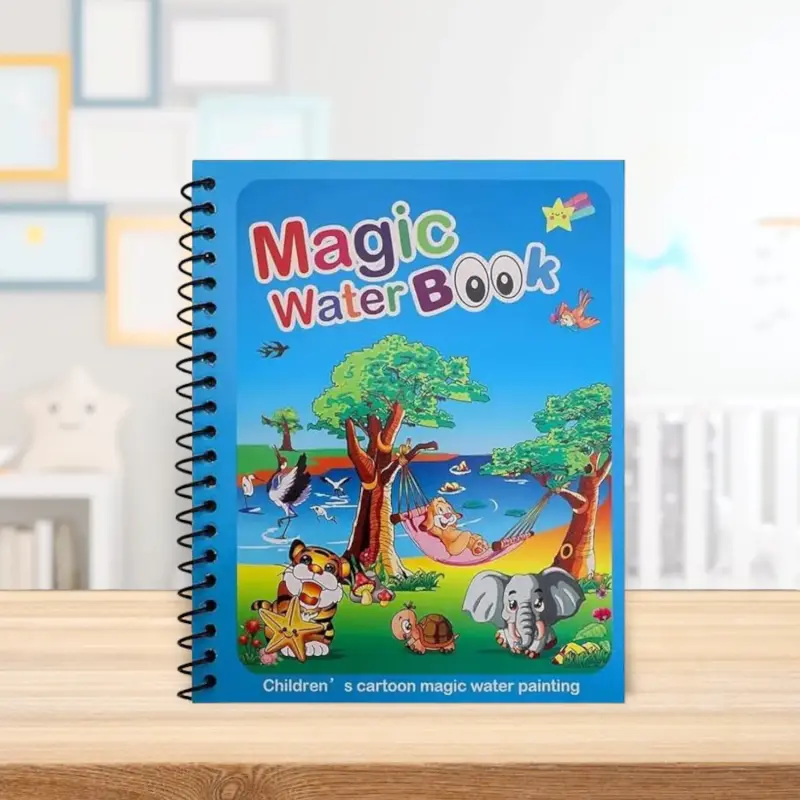 Magic Water Drawing Coloring Book