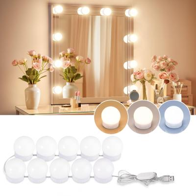 Makeup Mirror Dimmable usb LED Bulb Set