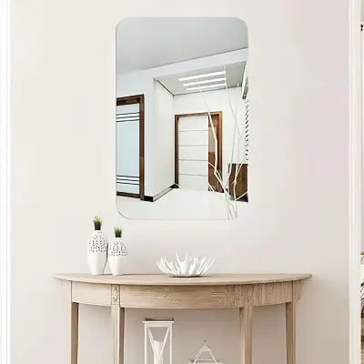 Glass Mirror Tiles Mirror Stickers for Home Wall Decor