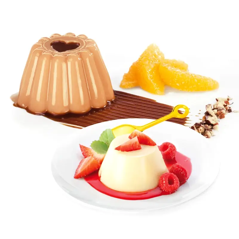 4PCS Chocolate Jelly Molds With Lid