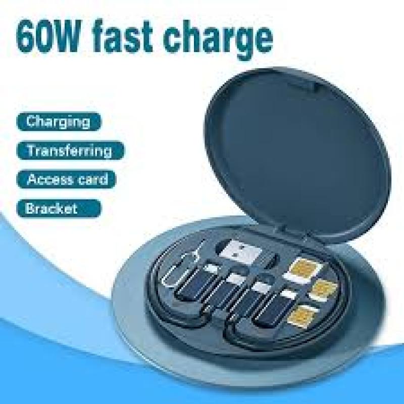 Universal 60W Fast Charging Cable Set